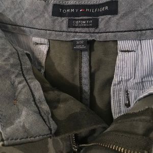 Customized Tommy Hilfiger Distressed-Camo Shorts